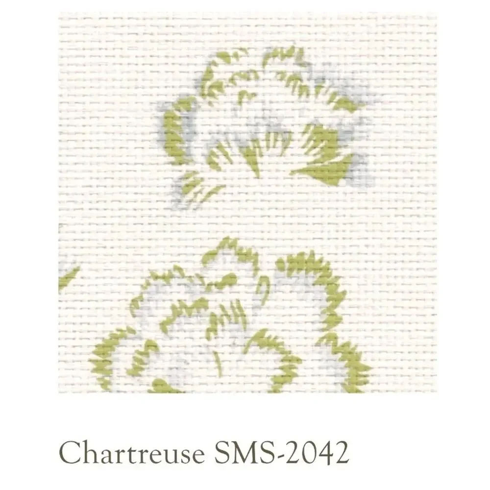 Sydney Mead Studio Wallpaper. Shizuka Floral. Chartreuse SMS-2042. 4 1/2 yds